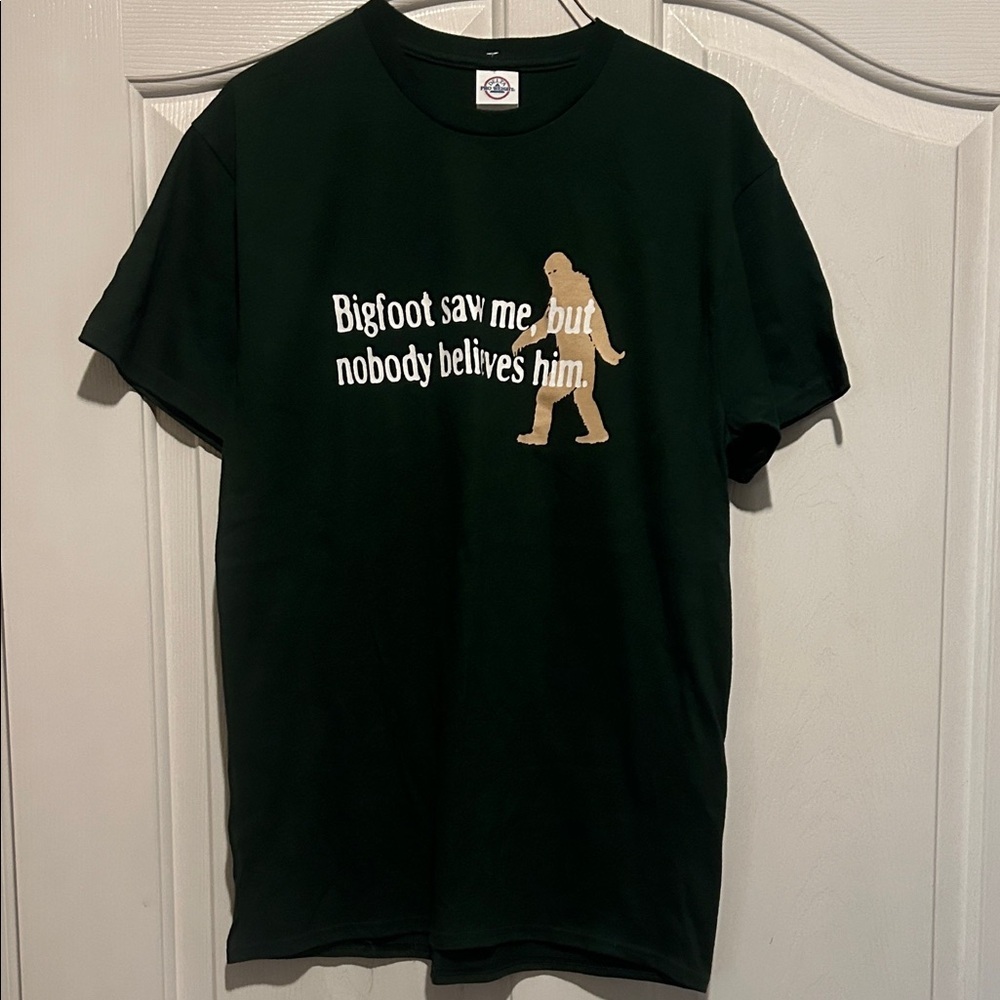Bigfoot Graphic Tee - Dark Green